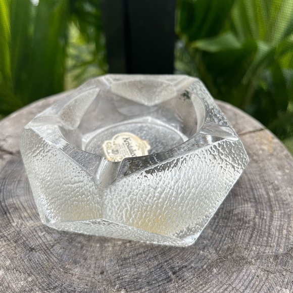 Krisaluxus Krystal Ashtray  Vintage - Picture 3 of 7
